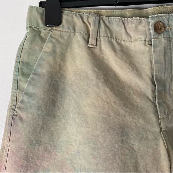 GAP Khaki Girlfriend Roll Up Shorts Tie Dye - Picture 2 of 9